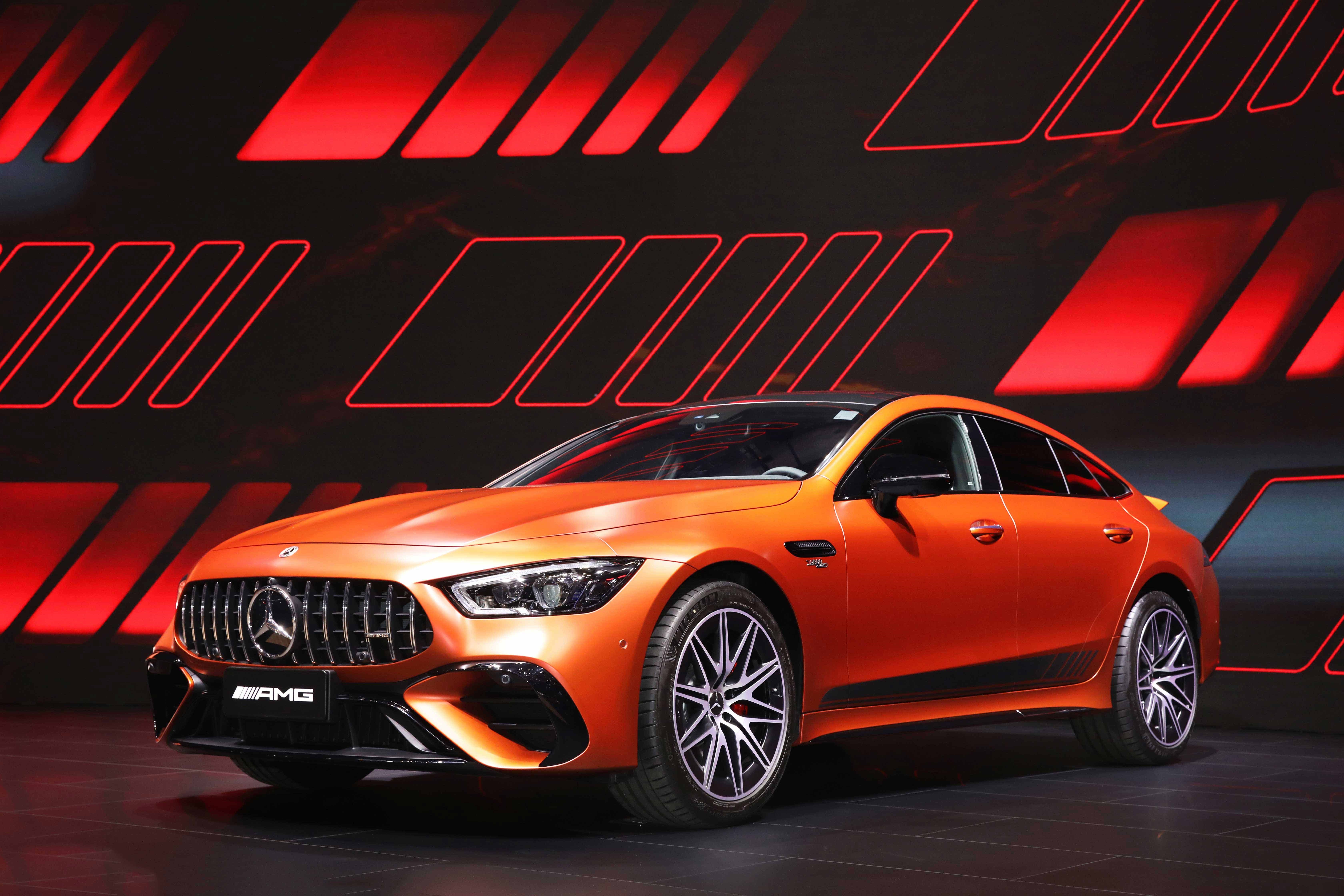 2022粤港澳车展 | 豪华个性新选择,梅赛德斯-amg gt 50 4matic  四门
