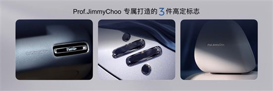 7、Prof. JimmyChoo专属打造的3件高定标志